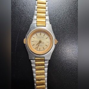 Oscar de la Renta Quartz Two-Tone Watch